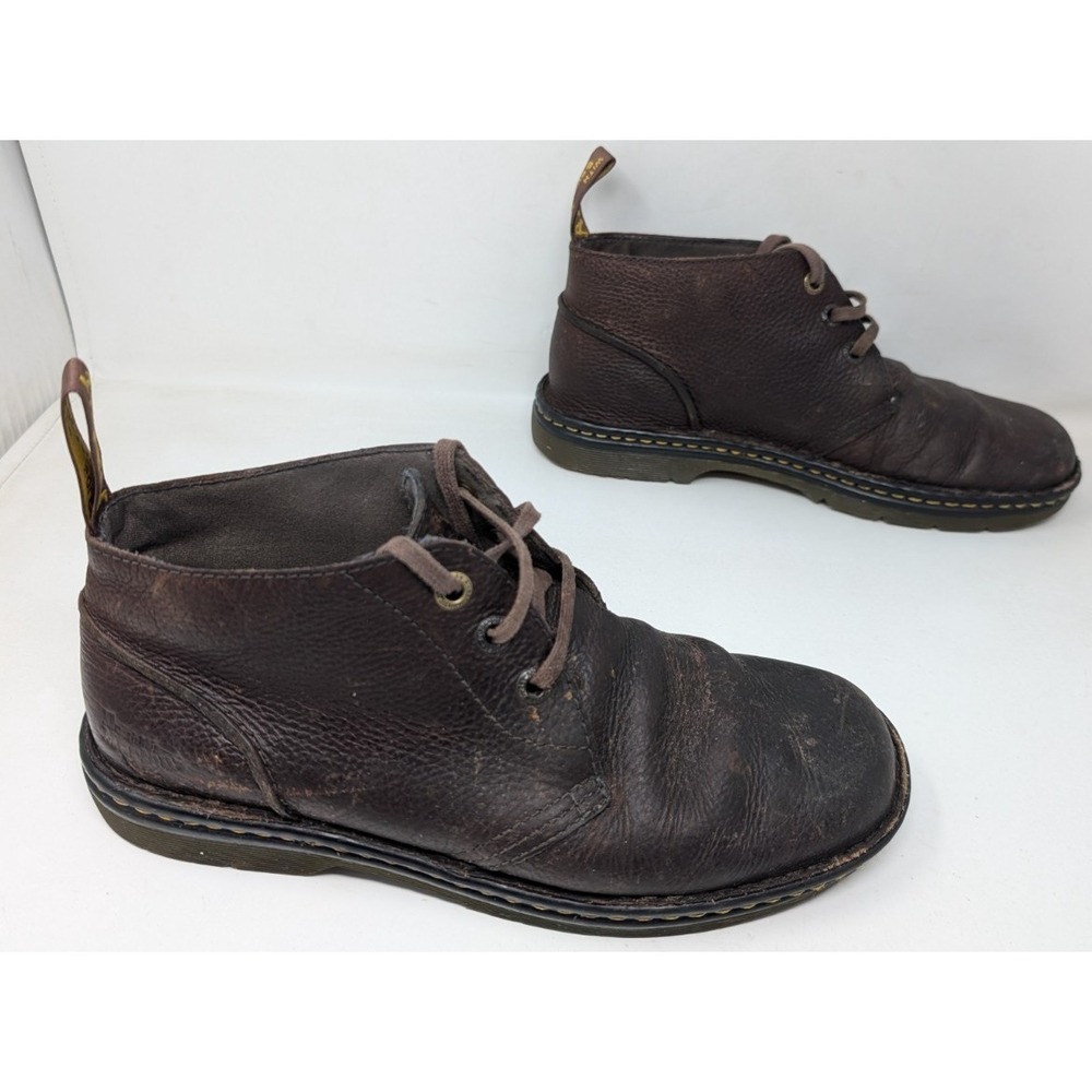 Dr Martens Sussex Brown Leather Chukka Boots Men's Size 10
